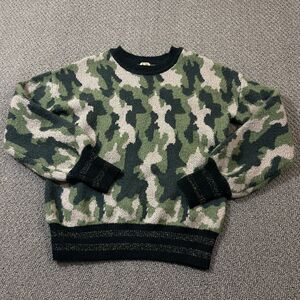 True Craft Sweater Womens Size S Multicolor Knit Crew Neck Pullover Long Sleeve